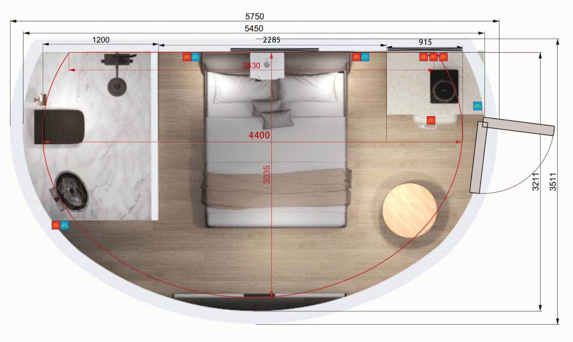 Cocoon Y (20sqm) 2